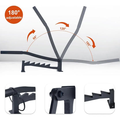 Wall Mounted Firewood Splitter with Extended Handle