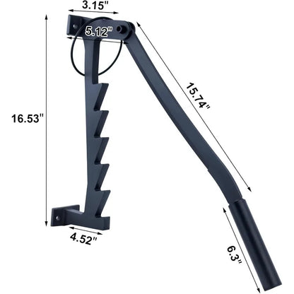 Wall Mounted Firewood Splitter with Extended Handle