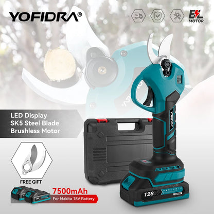 YOFIDRA 30mm Cordless Brushless Pruning Shears